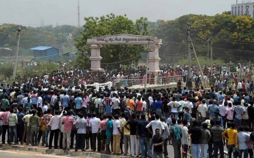 स्टरलाइट विरोधी प्रदर्शन के दौरान हुई हत्याओं की जांच में अब तक कोई गिरफ़्तारी नहीं