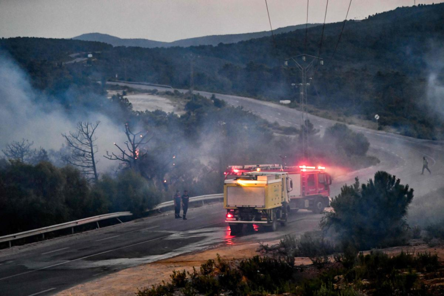 Algerian forest fire