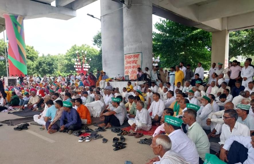 farmers protest