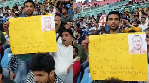 Poster During Match