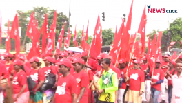 kisan mazdoor sangharsh rally 