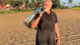 modi in mahabalipuram