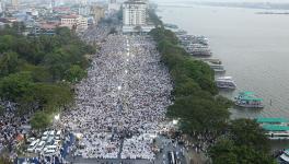 Anti CAA rally at kochi, kerala